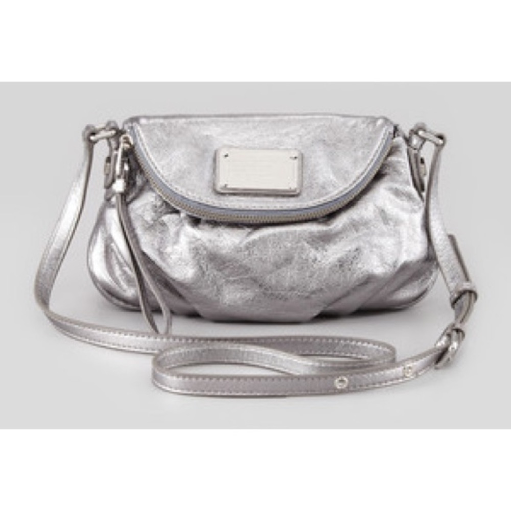 Marc By Marc Jacobs Classic Q Natasha Silver Bag